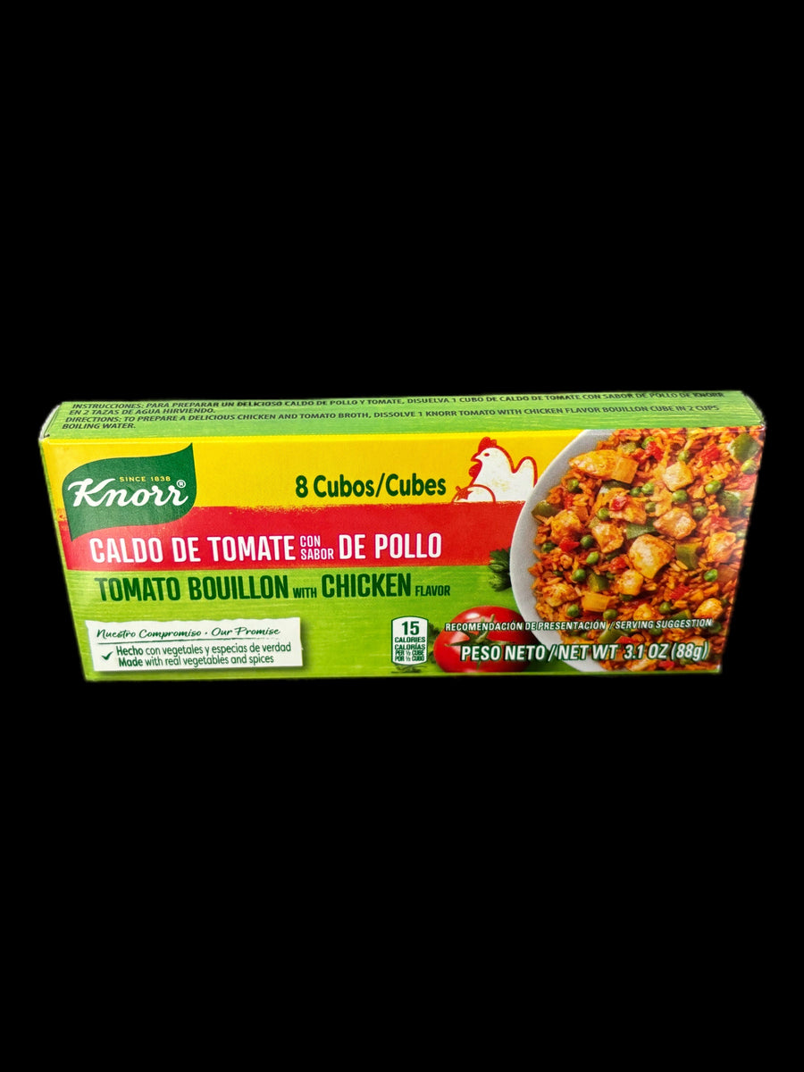 Knorr Tomato and Chicken Cubes Mild Bill's Gunpowder Foods